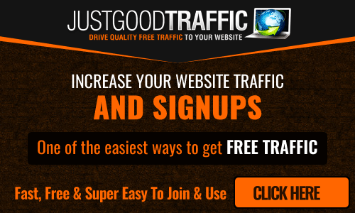 Just Good Traffic to your website